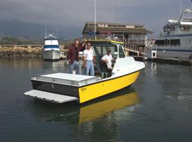 Castaic Lifeguard Boat