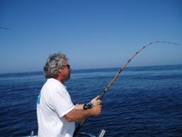 Chris Monk, fisherman extraordinaire!