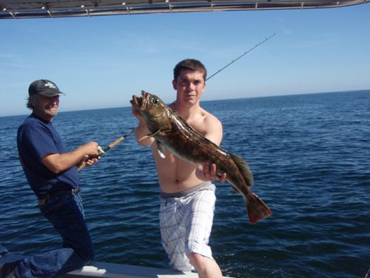 Don with Matthew McCune and a nice ling cod!